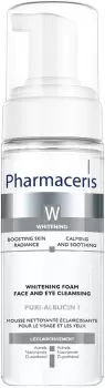 image of Pharmaceris W Puri-Albucin I Whitening Foam Face and Eye Cleansing 150ml