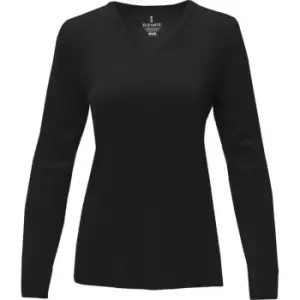 Elevate Womens/Ladies Stanton Pullover (S) (Solid Black)