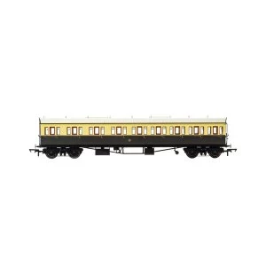 Image of Hornby GWR Collett 57' Bow Ended 6626 E131 Nine Compartment Composite (Left Hand) Era 3 Model Train