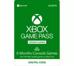 Image of Microsoft Xbox Game Pass 6 Months Subscription Membership