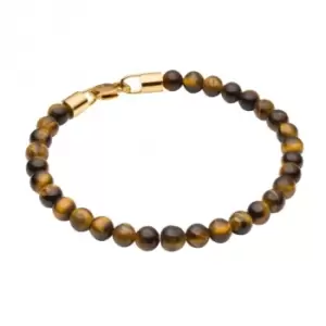 Image of Brown Tigers Eye Beaded Bracelet B5427Y