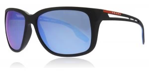 image of Prada Sport PS03TS Sunglasses Matte Black 1BO2E0 59mm