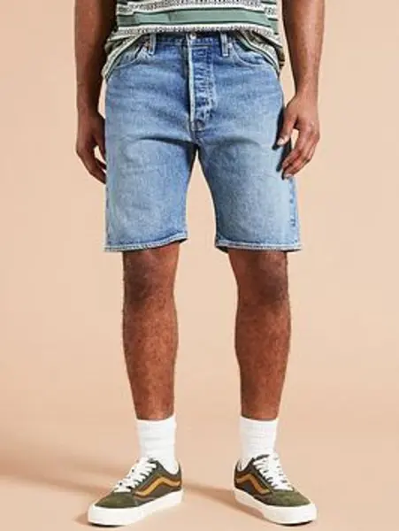 Levis 501 Original Shorts - Blue