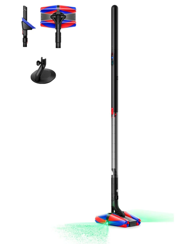Image of Dyson PencilVac Fluffycones Cordless Vacuum Cleaner - Black / Grey