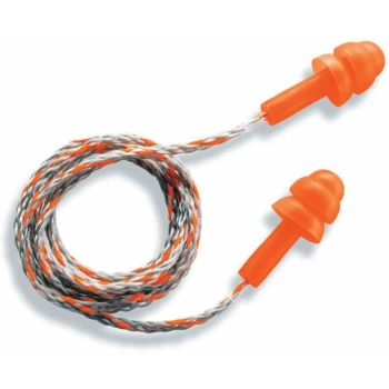 Image of 2111237 Whisper Reusable Corded Ear Plugs with Box (50 Pairs) - Uvex