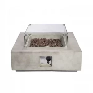 Image of Peaktop HF35708AA UK Gas Fire Pit With Cover