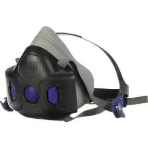 image of 3M Secure Click HF-800 half mask, without filter, size L