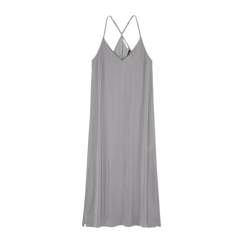 Image of Les Petites Bombes Womens dress Les Petites Bombes Fantine Gris Female XS