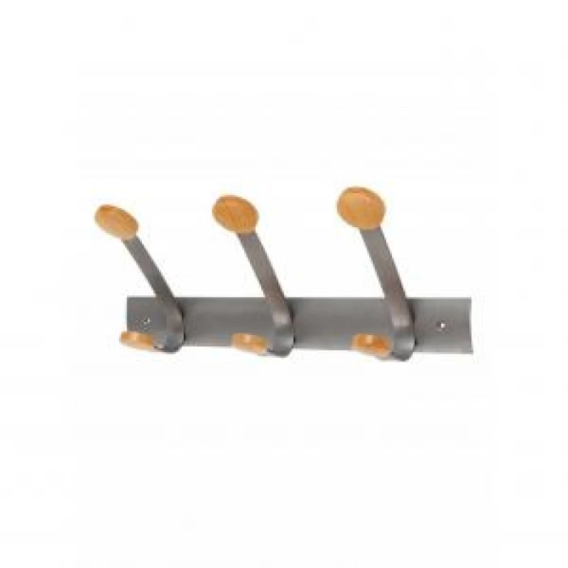 Image of Alba Alba PMV3 home storage hook Indoor Universal hook Grey Wood PMV3