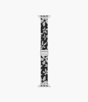 Image of Fossil Women 38/40/41mm Two-Tone Stainless Steel Mesh Band for Apple Watch