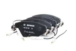 Image of Bosch Brake pad set CITROEN 0 986 424 582 425215,425248,425288 425346,425215,425248,425288,425346