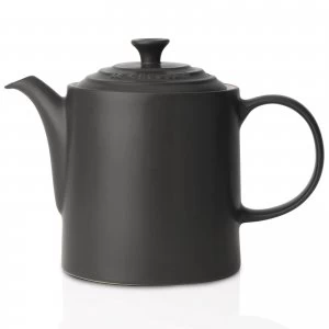 image of Le Creuset Stoneware Grand Teapot - Satin Black