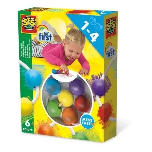 image of SES Creative - Childrens My First Crayon Beads Set (Multi-colour)