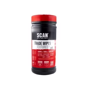 Image of Scan Heavy Duty Trade Wipes (Tub 100)