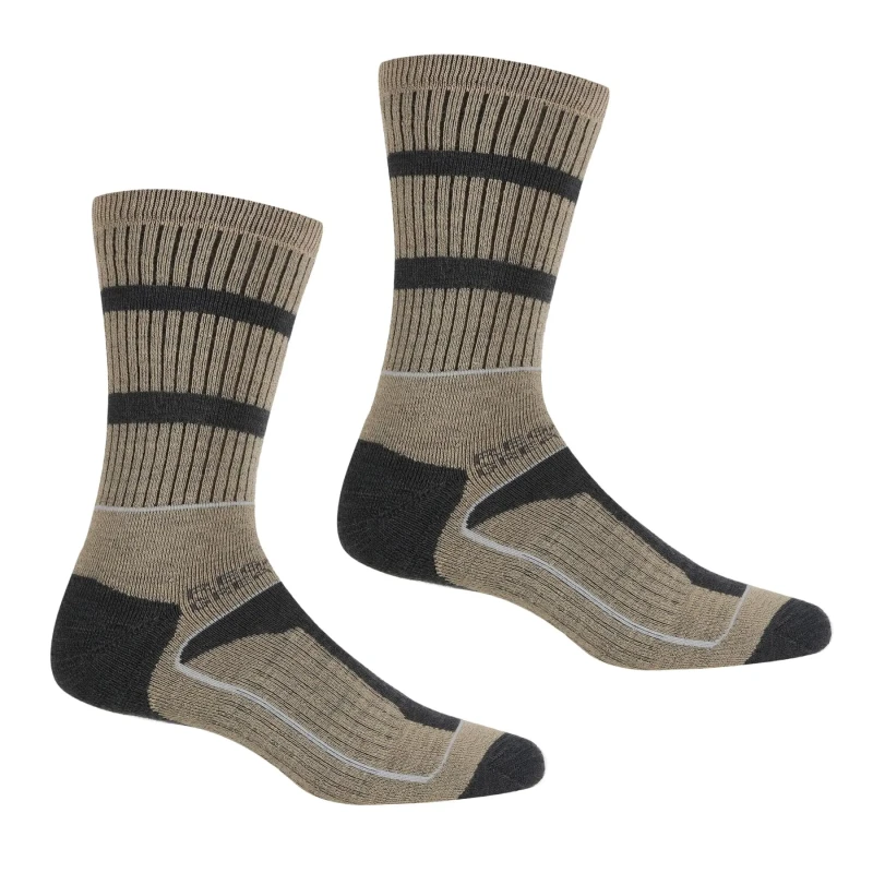 Image of Regatta Regatta Men Samaris 3 Season Sock in Light Brown Size: 9-12 Light Brown 9-12 Male 5059404207039
