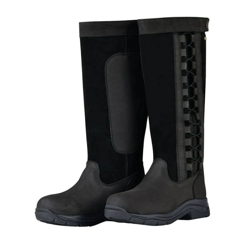Image of Dublin Pinnacle lll Leather Jodhpur Boots in Black Size: 4 Black Unisex 4