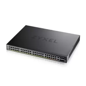 image of Zyxel XGS2220-54HP Managed L3 Gigabit Ethernet (10/100/1000) Power...