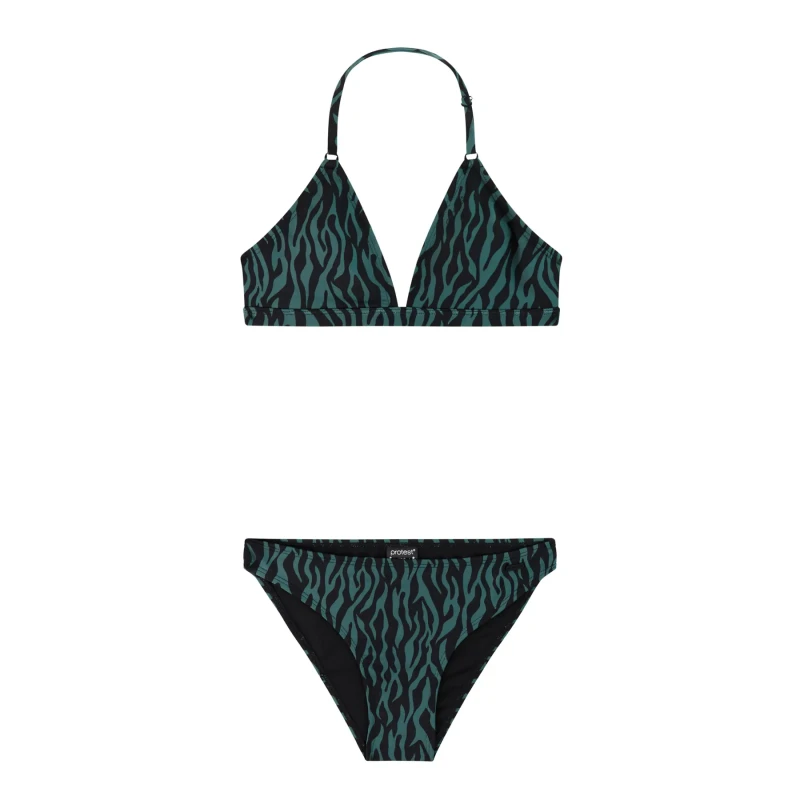 Image of Protest 2 Piece swimsuit for girls Protest Fabu Vert Female 12 ans