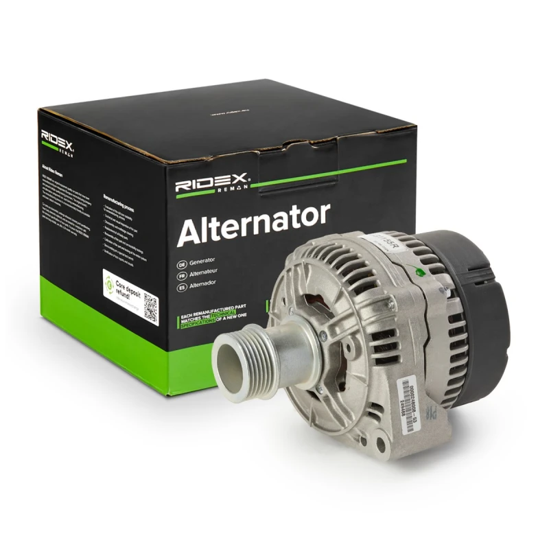 Image of RIDEX REMAN Alternator RIDEX REMAN 4G1155R