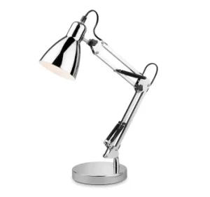 image of Riley Taskl Light Table Lamp Chrome