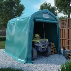 Image of Garage Tent PVC 2.4x2.4 m Green - Green - Vidaxl