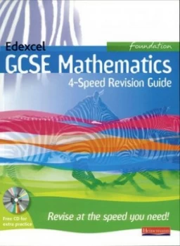 Image of 4 Speed Revision for Edexcel Gcse Maths Linear Foundation by Keith Pledger Book