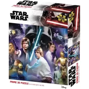 image of Star Wars Ensemble 3D Puzzle 500 Piece