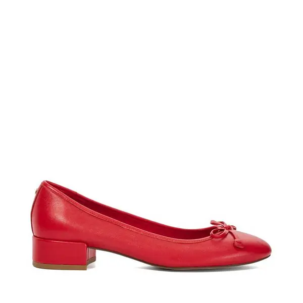 image of Dune London Dune Hollies BP Ld42 Ballet Pumps 4 (37) Red 24338208240