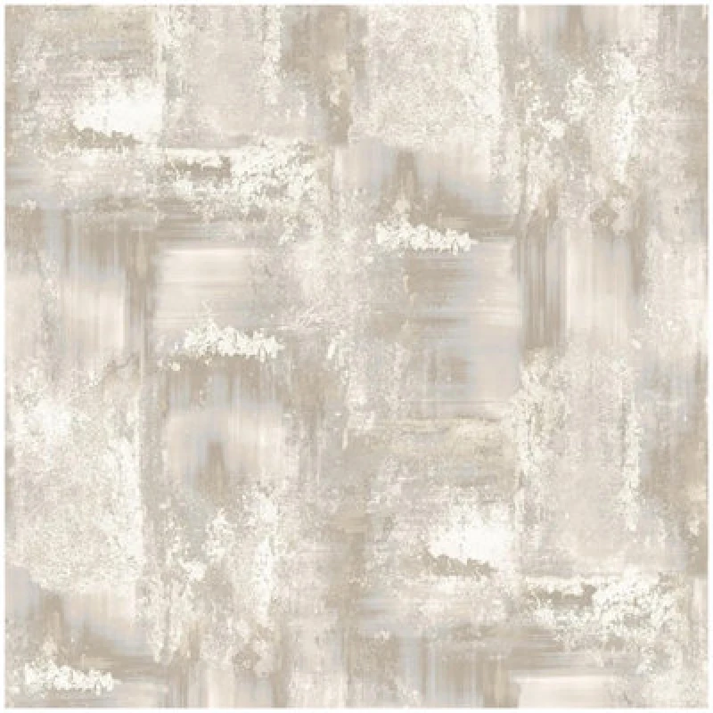 Image of Rasch Metallic Industrial Effect Wallpaper Taupe Grey Textured Abstract Feature Wall