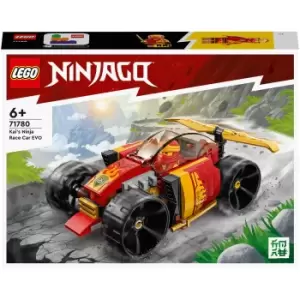 image of LEGO NINJAGO: Kai's Ninja Race Car EVO Toy Building Set (71780)