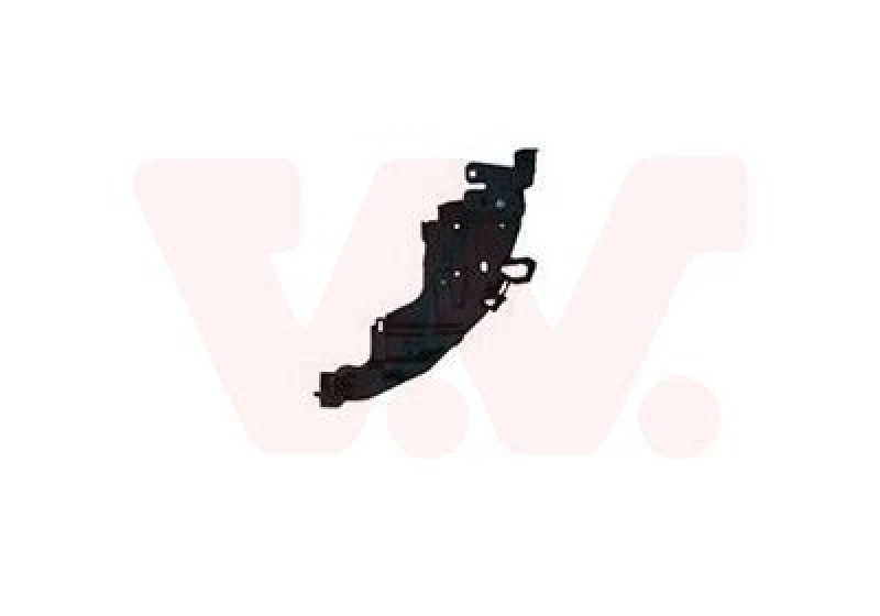 Image of VAN WEZEL Bumper bracket VAN WEZEL 4382568