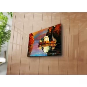 Image of 3040C-21 Multicolor Decorative Canvas Painting