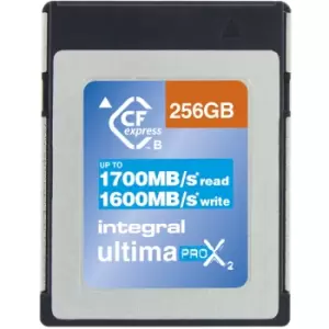 Image of Integral 256GB UltimaPro X2 CFExpress Professional Memory Card Type B 2.0