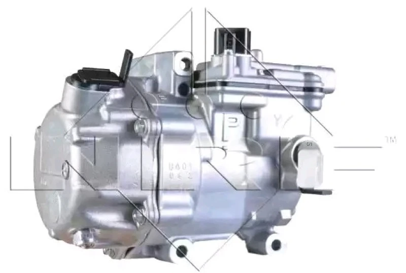 Image of NRF 32869G AC Compressor GENUINE POE 100 Compressor,air conditioning (447)