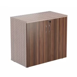 Image of TC Office Lockable Doors for 730mm High Bookcase, Dark Walnut