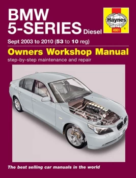 image of BMW 5 Series Diesel (03 - 09) 03 - 59 Reg 4901C HAYNES