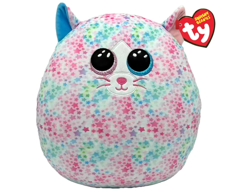 Image of Ty Squishy Beanies Emma the Cat 10" Multi unisex