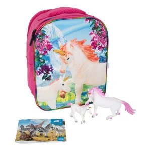 image of ANIMAL PLANET Mojo Unicorn Fantasy 3D Backpack Playset