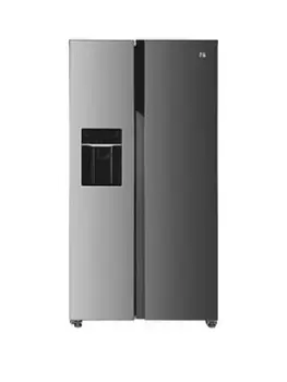 Image of Hoover Hosr5918Eixk American Side By Side, Total Frost Free, Plumbed Ice And Water - Stainless Steel