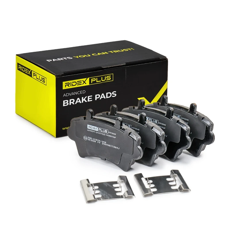 Image of RIDEX PLUS Brake pad set RIDEX PLUS 402B0196P