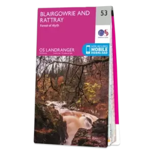 Image of Map of Blairgowrie & Forest of Alyth
