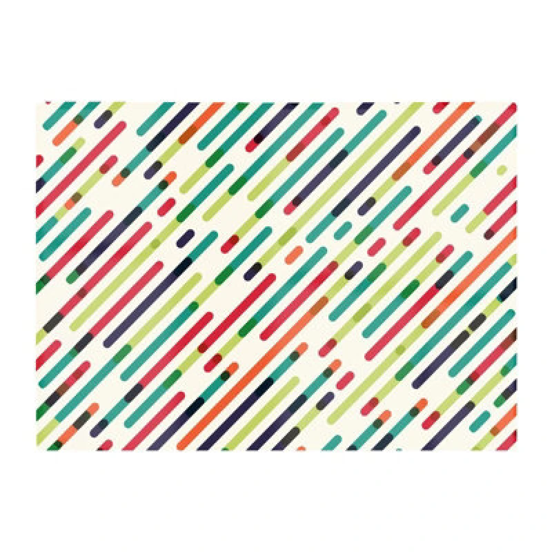 Image of Warren Reed Designer Coloured Diagonal Abstract Pattern Glass Chopping Board