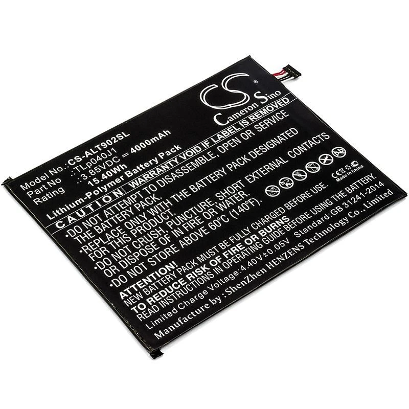 Image of CoreParts TABX-BAT-ALT902SL tablet spare part/accessory Battery