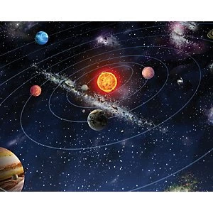 Image of ohpopsi Solar System Wall Mural Multi 19.6m XL