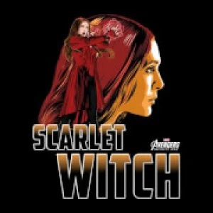 Image of Avengers Scarlet Witch Womens T-Shirt - Black
