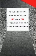 Image of philosophical hermeneutics and literary theory