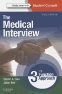 Image of medical interview the three function approach with student consult online a
