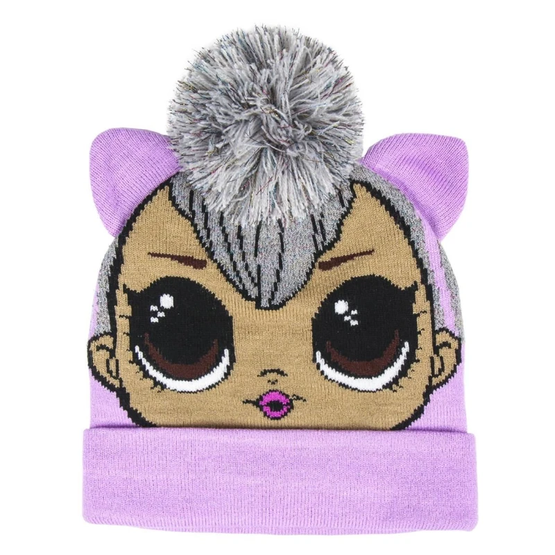 Image of LOL Surprise Punk Boi Winter Hat Pale Lilac female