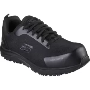 Image of Skechers Mens Ulmus Slip Resistant Safety Toe Work Trainers UK Size 11 (EU 46)