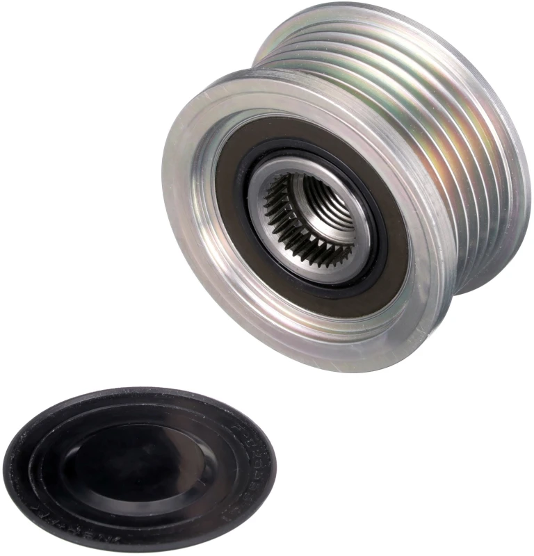 Image of GATES OAP7164 Freewheel Clutch Width: 37mm, Micro-V UNIQUE FIT Freewheel Clutch,alternator (1390)